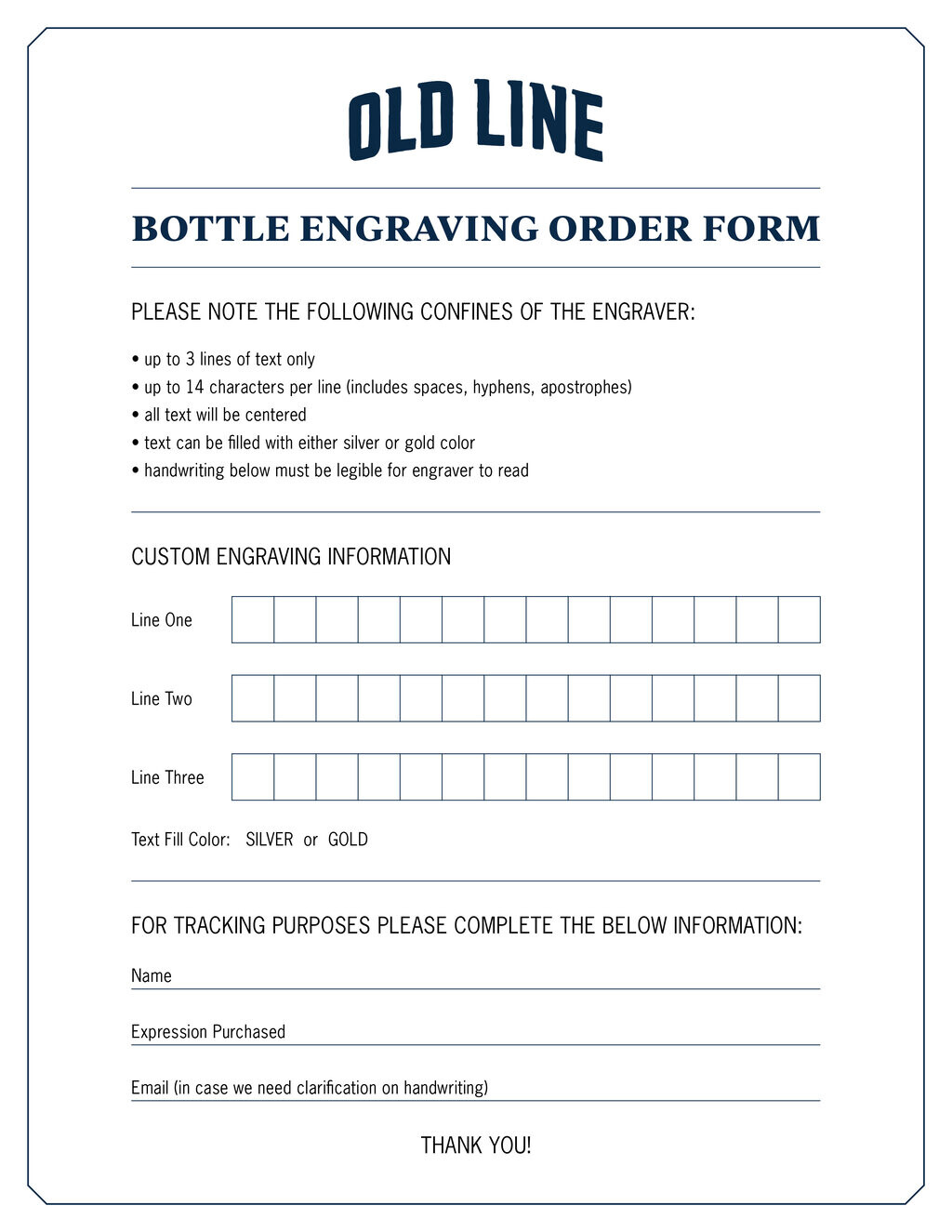 Old Line Engraving Form - The best selection and prices for Wine ...