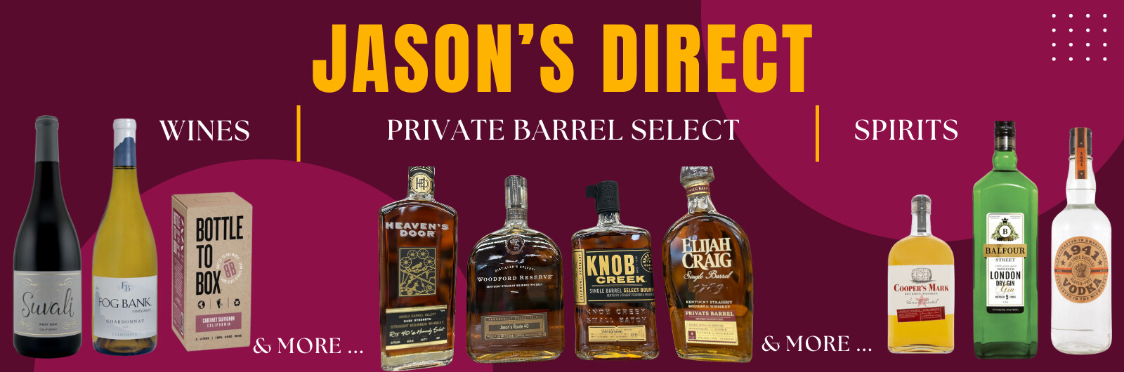 Jason's Direct - Jason's Wine & Spirits | Beer | Vodka | Wine Shop