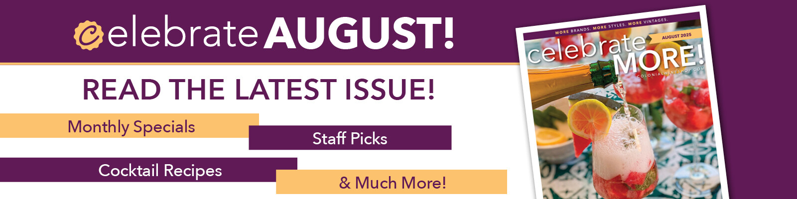 Magazine promo banner