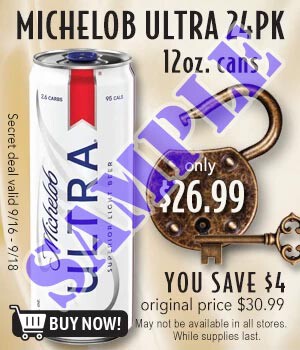 Sample beer deal