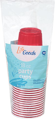 Red Solo Party Cups 18oz (20-pack) - Big Daddy's Wine & Liquors