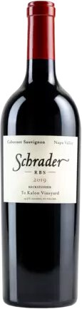 Schrader RBS To Kalon Vineyard Cabernet Sauvignon Napa Valley Oakville