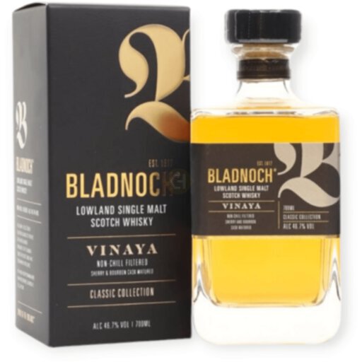 Bladnoch Vinaya Green/Light Lowland Single Malt Scotch Whisky 750Ml