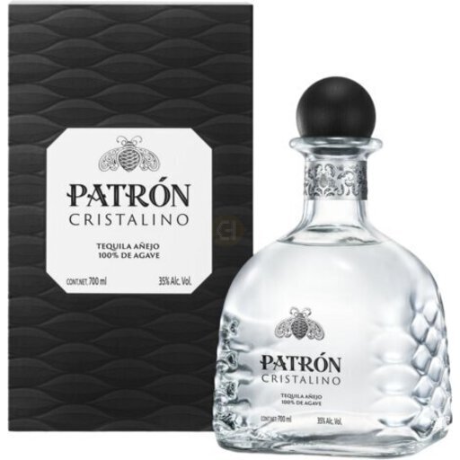 Patron Cristalino Anejo Tequila (70cl)