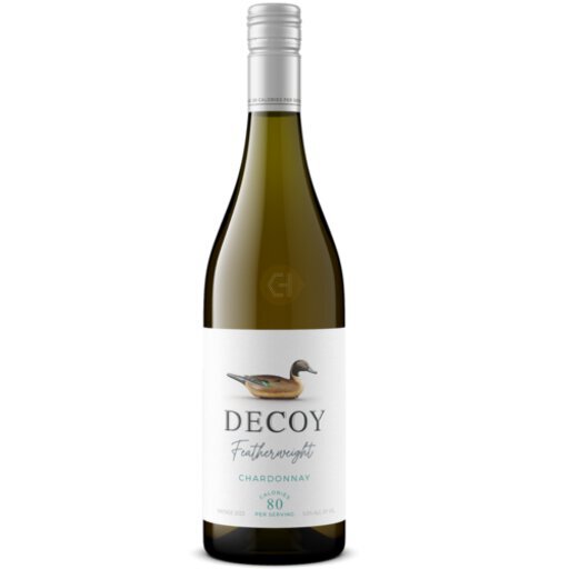 D White/Peach Decoy Featherweight Chardonnay (75cl)