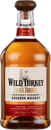 ウイスキー WILD TURKEY Rare Breed 750ml Wild Turkey Rare Breed Straight Bourbon Whiskey 750ml $61