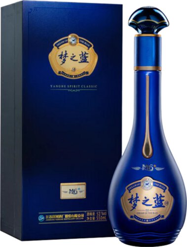 Yanghe Meng Zhilan Dream Blue Baijiu M6 375ML - KNAST LIQUOR (BEER