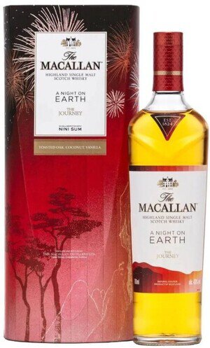 ウイスキー ANightonEarth-Thejorney byNiniSum 700ml The Macallan A Night On Earth The Journey Single Malt Scotch