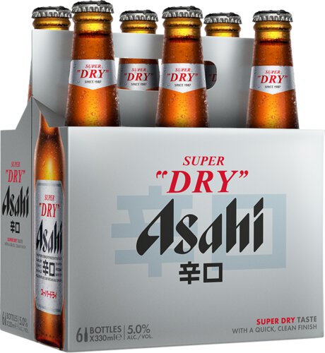 Asahi Super Dry 12OZ - Frank's Wine & Spirits, Los Angeles, CA