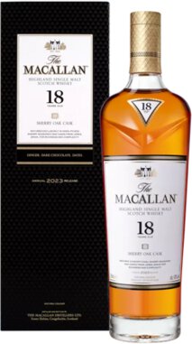 The Macallan 18 Year Old Sherry Oak Single Malt Scotch