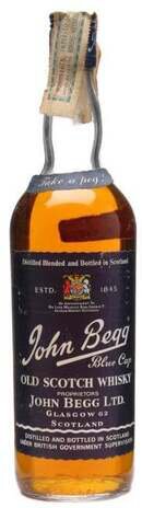 John Begg Blue Cap Old Scotch Whisky 1.75L - International Wine