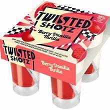 TWISTED SHOTZ BERRY VANILLA 25ML 4PK 100ML - Horizon Warehouse