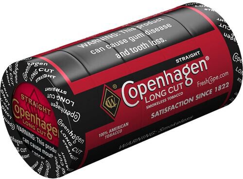 copenhagen tobacco long cut 2005 Straight Smokeless Magazine Ad Copenhagen Long Cut Mint -