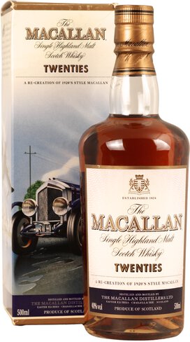 The Macallan Twenties 500ml 40% 1920’s The Macallan Travel Decades Series 