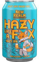 New Realm Hazy Like A Fox IPA Cans