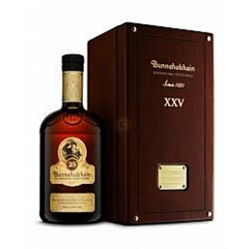 Bunnahabhain 25 Amber/Gold/Cream Years Old Islay Single Malt Scotch Whisky 750Ml