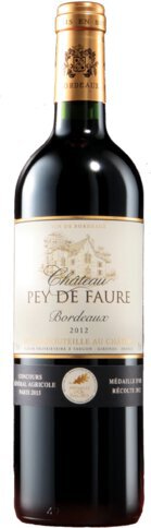 Chateau Pey De Faure Bordeaux Red Pey De Faure Bordeaux Red