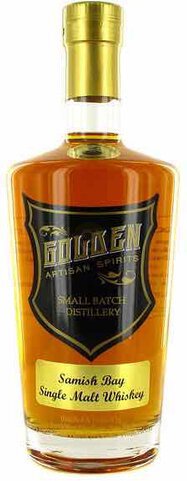 Golden Distillery Samish Bay Single Malt Whiskey