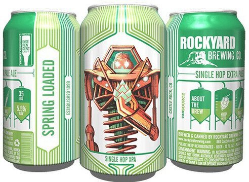 Rockyard Spring Loaded Pale Cans