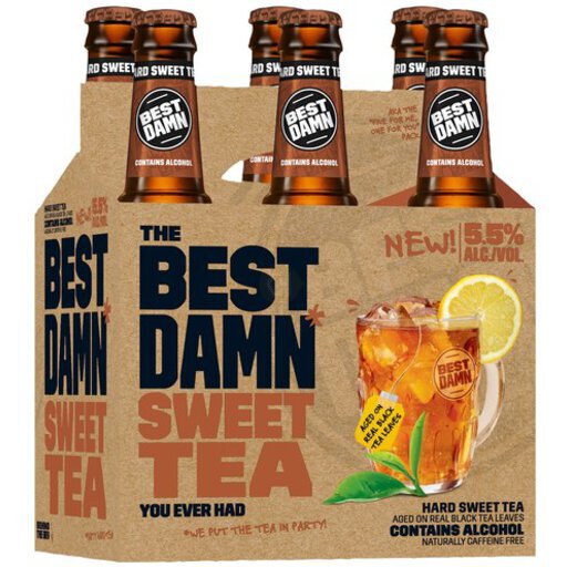 Best Damn Hard Tea Original Bottles 12oz Bottles - Big Red Liquors
