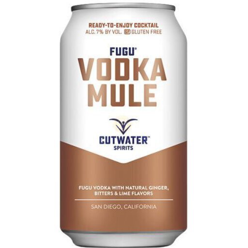 Cutwater Spirits Vodka Mule Ready To Drink Cocktail 12Oz