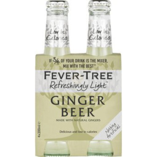 Fever Tree Ivory Ginger Beer Bottles 200Ml