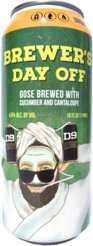 D9 Brewing Brewers Day Off Gose 16oz Cans