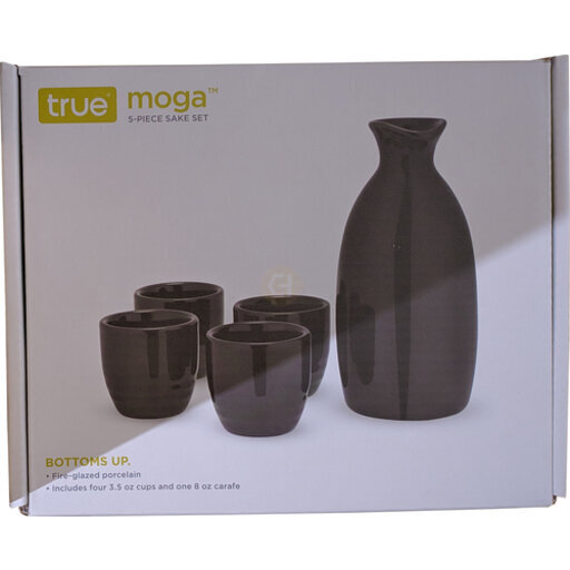 Sake Glass Black Set