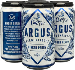 Argus Ginger Perry Cider 12oz Cans