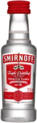 Smirnoff 80 Proof Vodka 10pk 50ml