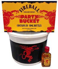 Fireball Cinnamon Whisky Party Bucket 20 Pk