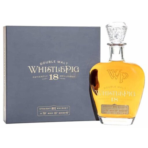 Whistle Pig Grain Whistlepig Rye Whiskey Double Malt 18 Year Old