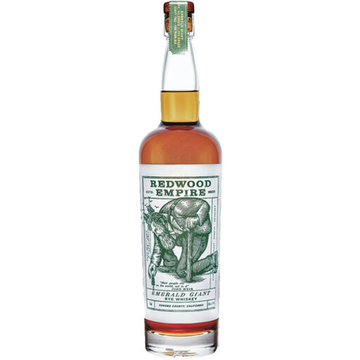 Redwood Empire Orange/Brown Emerald Giant Rye Whiskey (70cl)