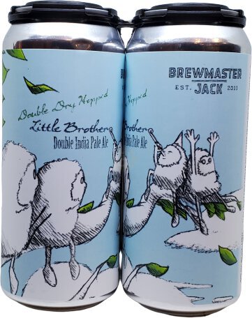 Brewmaster Jack Little Brother Double Dry Hopped Double Ipa