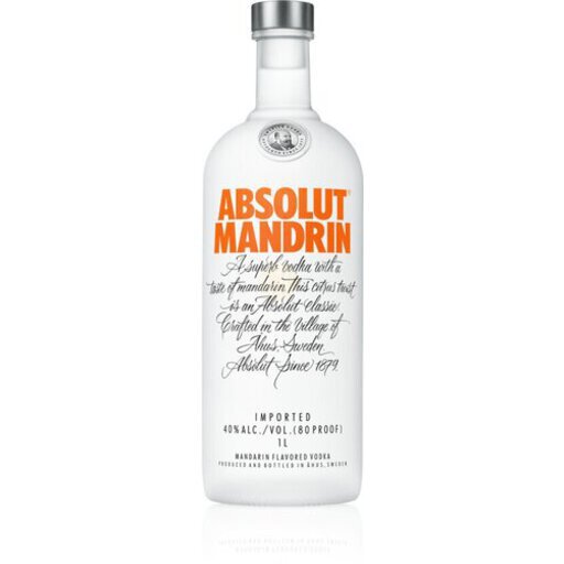 Absolut Vodka Orange Absolut Mandrin Flavored Vodka 1.75L (70cl)