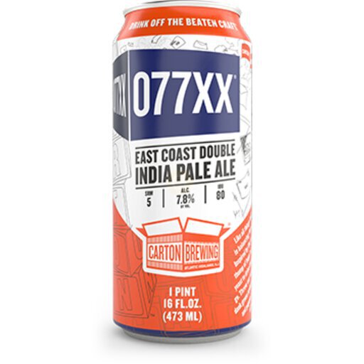 Carton Brewing 077xx Double IPA 16oz
