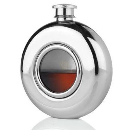 Viski Scope Flask - Silver
