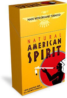 AMERICAN SPIRIT GOLD KING BOX 10CT 1.00 OFF