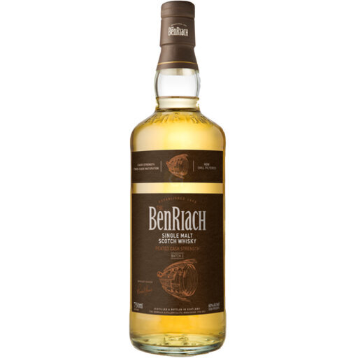 ウイスキー BENRIACH PEATED CASK STRENGTH BenRiach Peated Cask Strength — Dramface