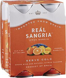 Cruz Garcia Real Sangria Red 4pk