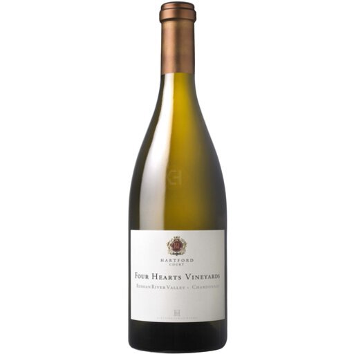 Hartford Court Yellow/Orange/White Chardonnay Four Hearts Vineyards 750Ml