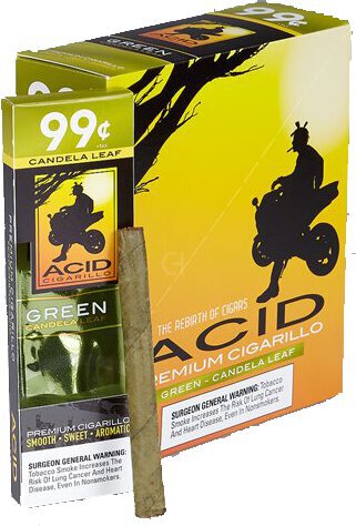 Acid Cigarillo Candela Leaf Green