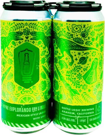 Bottle Logic Brewing Siempre Explorando Con Lima Mexican Style Lager