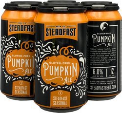 STEADFAST PUMPKIN ALE 12OZ CN 4PK
