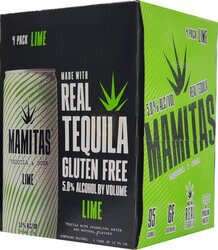 Mamitas Tequila And Soda Lime Pack 4x355ml