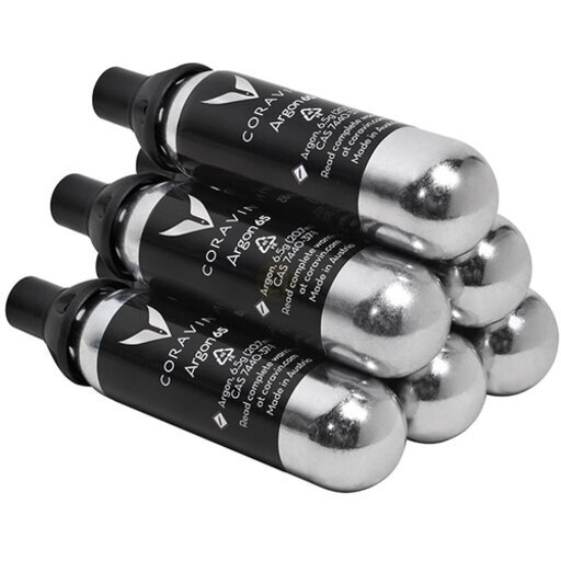 Coravin Pure Capsules 6-pack - Silver