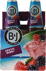 Bartles & Jaymes Exotic Berry 6/4 Pack Nr