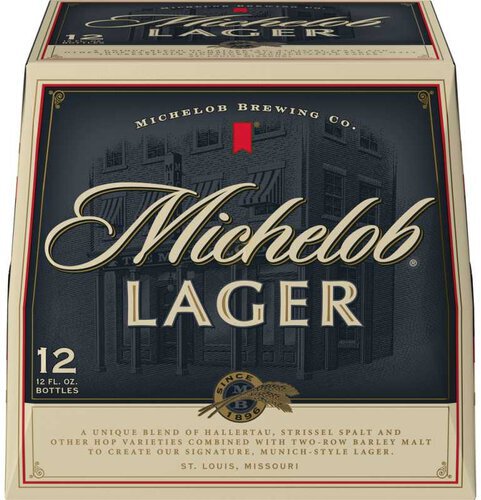 Michelob Lager Bottle Cold