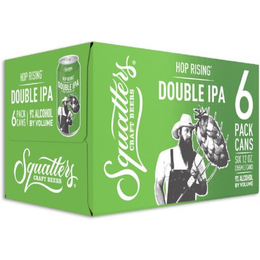 Squatters Hop Rising Double IPA 12OZ - Hokus Pokus Liquor