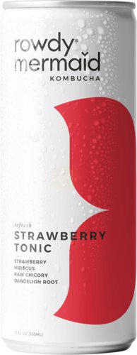 Rowdy Mermaid Strawberry Tonic Kombucha